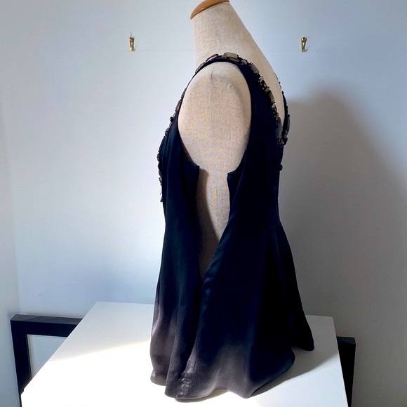 Amazing Ted Baker Jeweled Silk Top! - Picture 3 of 9